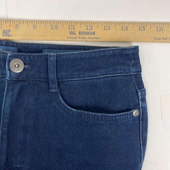 J Jill Women's Premium Flex High Rise Leggings Jeans 28x28 size 8 stretch - Picture 7 of 12